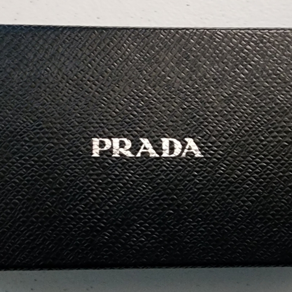 Prada Hardsided Eyeglass Case and Box (Black) - Picture 2 of 6